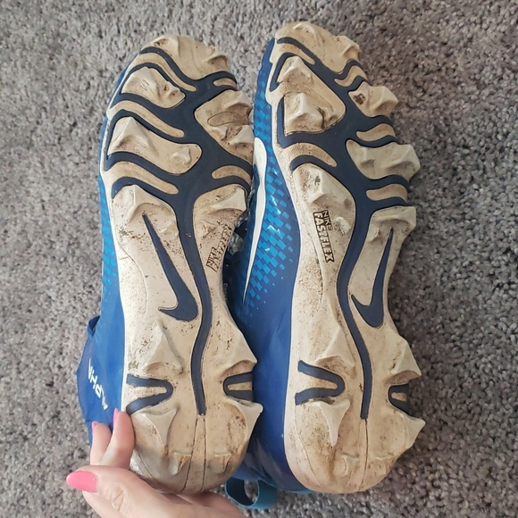 Nike Alpha Menace 2 Shark Cleats, Black, 11 - Picture 7 of 7